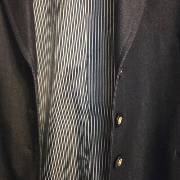 Tahari Blue Demin like blazer size 16 NWT - Picture 6 of 6